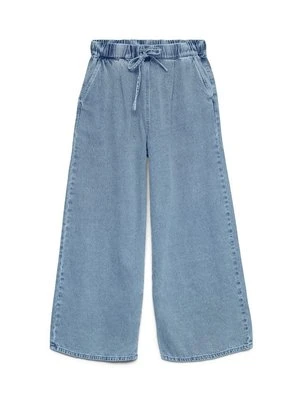 Wide leg Vero Moda jasnoniebieski denim