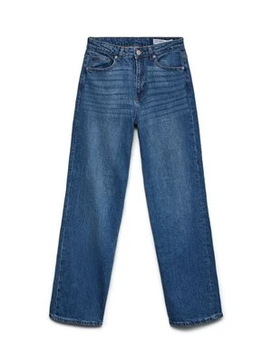 Wide leg Vero Moda niebieski denim