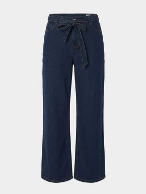 Wide leg Vero Moda ciemnoniebieski