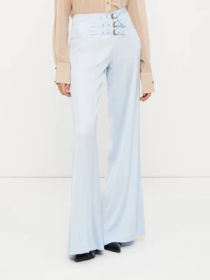 Wide leg Versace Jeans Couture jasnoniebieski
