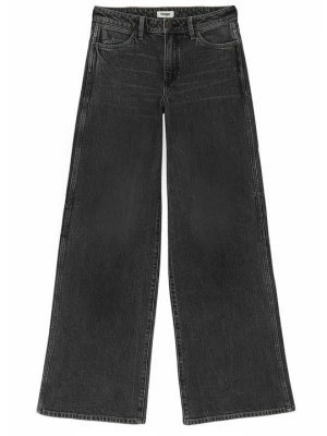 Wide leg Wrangler czarny