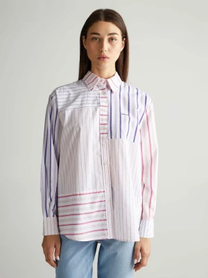 Wielokolorowa Koszula W Paski GANT