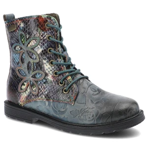 Wielokolorowe Kozaki Laura Vita Dziecięce Buty