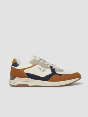 Wielokolorowe sneakersy o wyglądzie skóry s.Oliver
