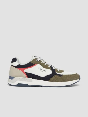Wielokolorowe sneakersy o wyglądzie skóry s.Oliver
