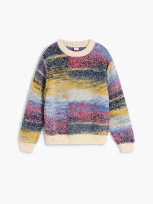 Wielokolorowy melanżowy sweter Desigual
