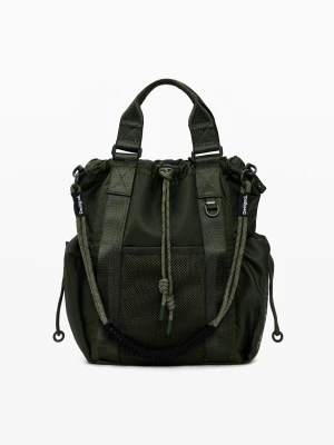 Wielofunkcyjny woskowany plecak Desigual