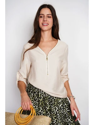 William de Faye Bluzka w kolorze beżowym rozmiar: 42