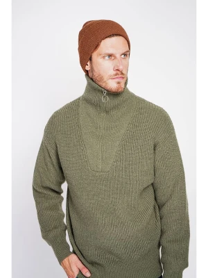 William de Faye Czapka beanie w kolorze brązowym rozmiar: onesize