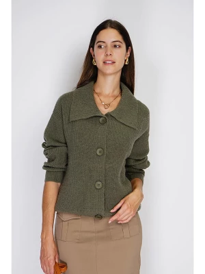 William de Faye Kardigan w kolorze khaki rozmiar: 40