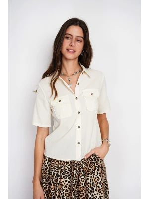 William de Faye Koszula w kolorze kremowym rozmiar: 36
