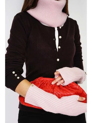 William de Faye Mitenki w kolorze jasnoróżowym rozmiar: onesize