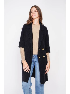 William de Faye Płaszcz przejściowy w kolorze czarnym rozmiar: 38