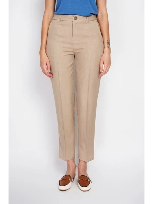 William de Faye Spodnie chino w kolorze beżowym rozmiar: 40