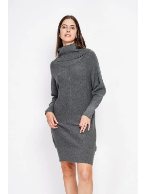 William de Faye Sukienka dzianinowa w kolorze szarym rozmiar: 34