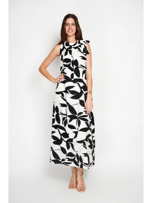 William de Faye Sukienka w kolorze biało-czarnym rozmiar: 38