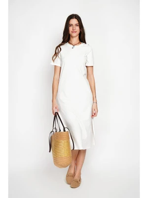 William de Faye Sukienka w kolorze białym rozmiar: 42