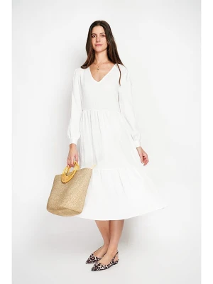 William de Faye Sukienka w kolorze białym rozmiar: 40