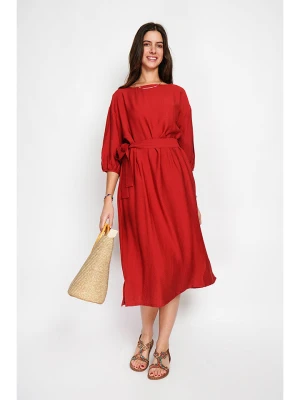 William de Faye Sukienka w kolorze czerwonym rozmiar: 36