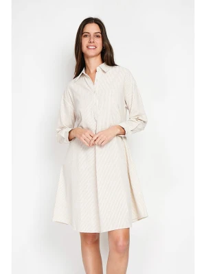 William de Faye Sukienka w kolorze kremowym rozmiar: 42