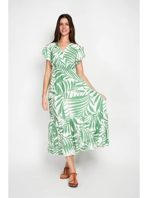 William de Faye Sukienka w kolorze miętowo-białym rozmiar: 38