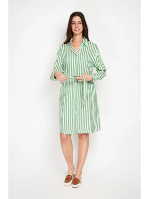 William de Faye Sukienka w kolorze zielono-białym rozmiar: 40