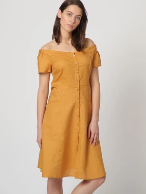 William de Faye Sukienka w kolorze żółtym rozmiar: 34
