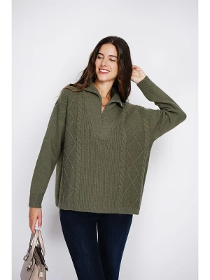 William de Faye Sweter w kolorze khaki rozmiar: 42