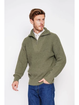 William de Faye Sweter w kolorze khaki rozmiar: 44