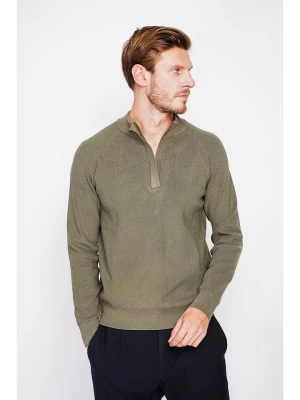 William de Faye Sweter w kolorze khaki rozmiar: 46