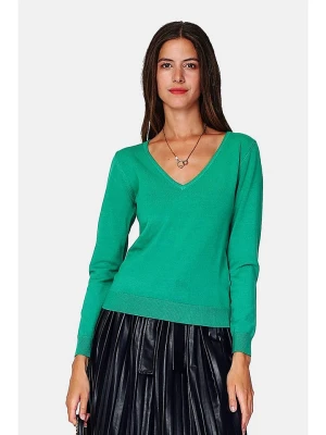 Zdjęcie produktu William de Faye Sweter w kolorze zielonym rozmiar: 42
