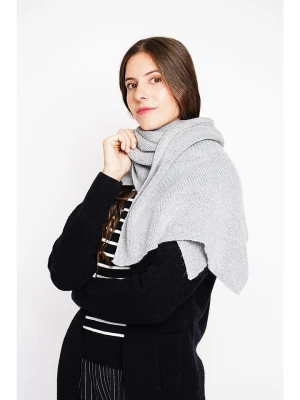 William de Faye Szal w kolorze jasnoszarym rozmiar: onesize