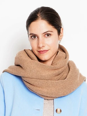 William de Faye Szal w kolorze karmelowym rozmiar: onesize