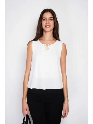 William de Faye Top w kolorze białym rozmiar: 38