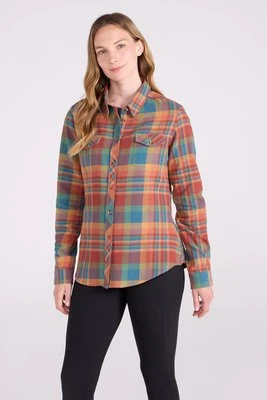 Willow Brushed - koszula flanelowa damska - Orange Mountain Warehouse