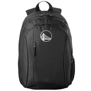 Wilson NBA Team Golden State Warriors Backpack WZ6015004, Unisex, Czarne, plecaki, poliester, rozmiar: One size