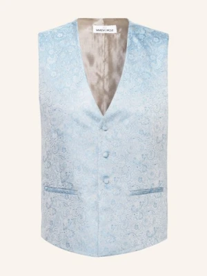 Wilvorst Kamizelka Garniturowa Extra Slim Fit blau