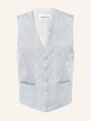 Wilvorst Kamizelka Garniturowa Extra Slim Fit gruen