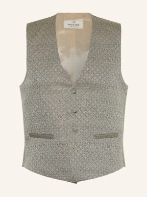 Wilvorst Kamizelka Garniturowa O Kroju Extra Slim Fit gruen