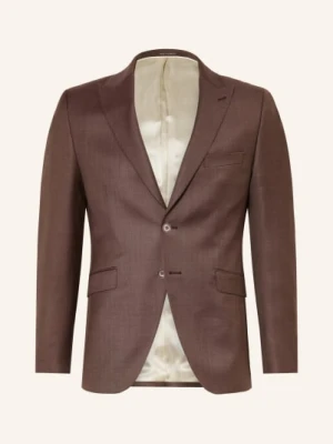 Wilvorst Marynarka O Kroju Extra Slim Fit braun