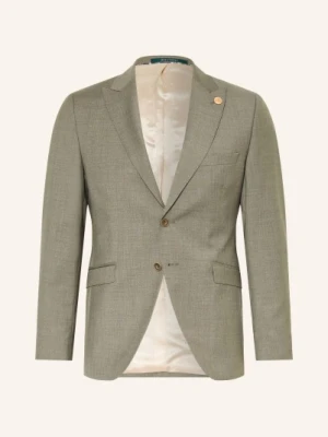 Wilvorst Marynarka O Kroju Extra Slim Fit gruen