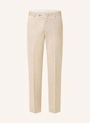 Wilvorst Spodnie Garniturowe Slim Fit beige