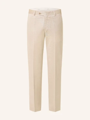 Wilvorst Spodnie Garniturowe Slim Fit beige