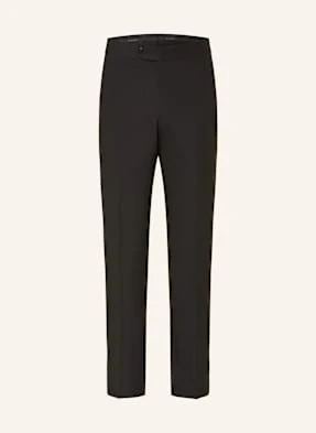 Wilvorst Spodnie Garniturowe Slim Fit schwarz