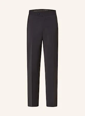 Wilvorst Spodnie Smokingowe Slim Fit Z Lampasami blau