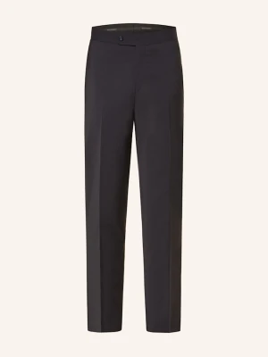 Wilvorst Spodnie Smokingowe Slim Fit Z Lampasami blau GRANATOWY
