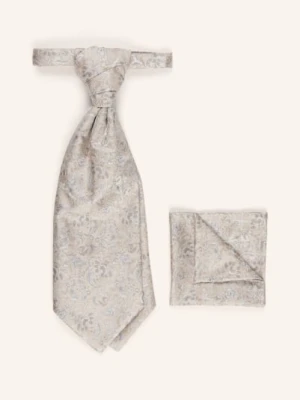 Wilvorst Zestaw: Plastron I Poszetka beige