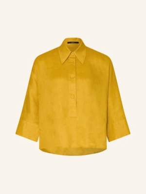 Windsor. Bluzka Z Lnu Z Rękawami 3/4 gelb