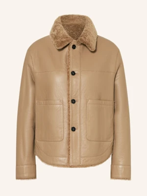 Windsor. Dwustronna Kurtka Skórzana braun