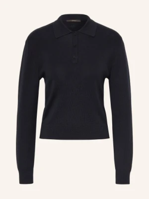 Windsor. Dzianinowa Koszulka Polo blau